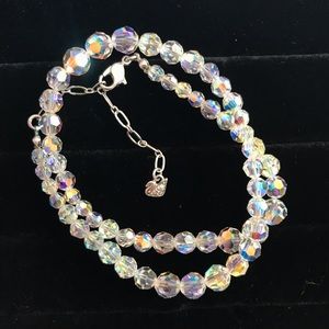 Swarovski AB Crystal Beaded Necklace